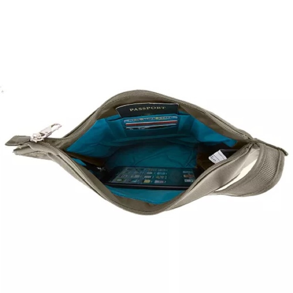 Travelon Anti-theft Classic Crossbody Bucket Bag Nutmeg  Crossbody‎, travel bag - Picture 7 of 15